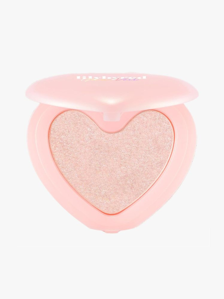 Lilybyred Luv Beam Glow Veil in branded component on a light gray background